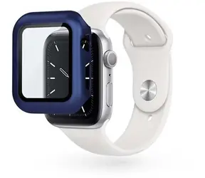 Epico Skleněný ochranný kryt pro Apple Watch 4/5/6/SE (44 mm) modrá