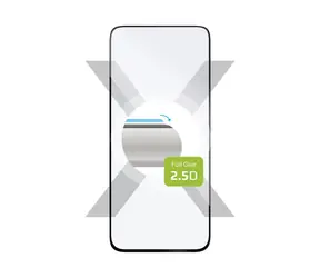 FIXED Ochranné tvrzené sklo Full-Cover pro Realme C67 4G/12 Lite 4G černá / lepení přes celý displej