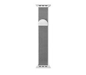 Epico Milanese Band řemínek pro Apple Watch 42/44/45 mm stříbrná