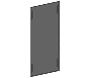 Ssupd Meshroom - Mesh Front Panel - šedá / přední panel pro Meshroom