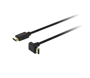 Ssupd Meshroom Kabel HDMI 2.1 (M) - HDMI 2.1 (M) 90° 2m černá / 8K