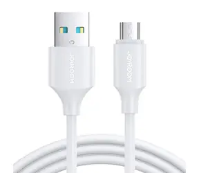 Joyroom S-UM018A9 Nabíjecí kabel USB-A (M) - MicroUSB (M) 2.4A  0.25m bílá