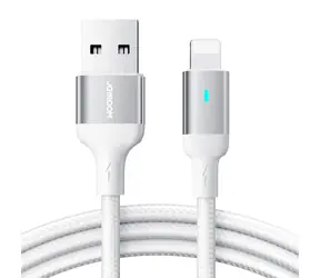 Joyroom S-UL012A10 Nabíjecí kabel USB-A (M) - Lightning (M) 2.4A 1.2m bílá