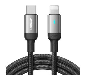 Joyroom S-CL020A10 Nabíjecí kabel USB-C (M) - Lightning (M) 20W 1.2m černá 