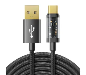 Joyroom S-UC027A12 Nabíjecí kabel USB-A (M) - USB-C (M) 3A 1.2m černá 