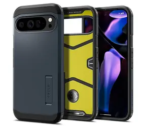 Spigen Tough Armor ochranný kryt pro Google Pixel 9 Pro XL metal slate