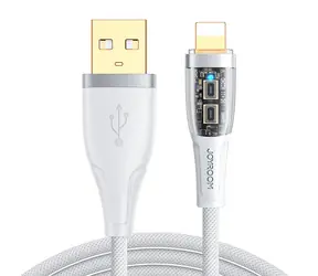 Joyroom S-UL012A3 Nabíjecí kabel USB-A (M) - Lightning (M) 2.4A 1.2 m bílá 