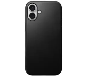 Nomad Modern Leather Case Kožený kryt pro Apple iPhone 16 Plus černá