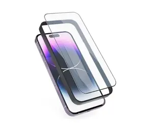 Epico Edge to Edge Glass - 2 pack Ochranné sklo pro Apple iPhone 15 / s instalačním rámečkem