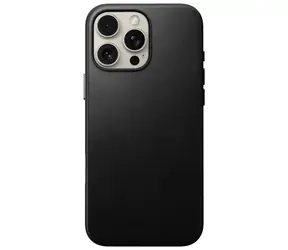 Nomad Traditional Leather Case Kožený kryt pro Apple iPhone 16 Pro Max černá