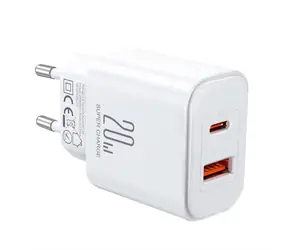 Joyroom JR-TCF05 bílá / Nabíjecí adaptér / 20W / 1x USB-A / 1x USB-C 