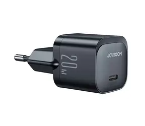 Joyroom JR-TCF02 černá / Mini nabíjecí adaptér / 20W / USB-C 