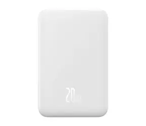 Baseus Magnetic Mini 20000mAh 20W bílá / 20W / 1x USB-C / MagSafe