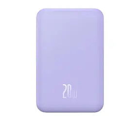 Baseus Magnetic Mini 20000mAh 20W fialová / 20W / 1x USB-C / MagSafe