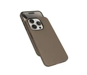 Epico Mag+ Leather Case Zadní kryt s MagSafe pro iPhone 15 Pro písková