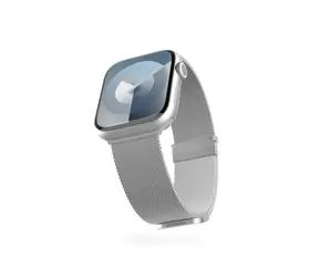 Epico Milanese+ Strap řemínek pro Apple Watch 38/40/41mm stříbrná