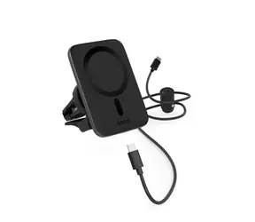 Epico Qi2 Mag+ bezdrátová autonabíječka 15W černá