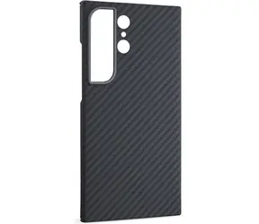 Spello Carbon+ Case Zadní kryt pro Samsung Galaxy S24 Ultra 5G černá