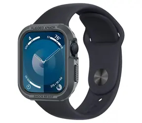 Spigen Rugged Armor ochranný kryt pro Apple Watch Series 45mm & 44mm šedá