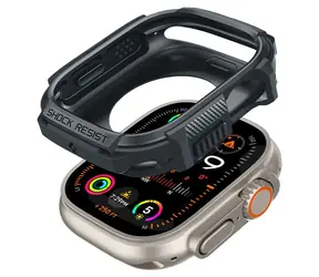 Spigen Rugged Armor ochranný kryt pro Apple Watch Ultra 2/1 49mm šedá