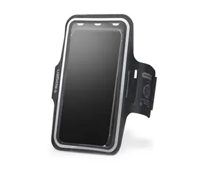 Spigen Dynamic Shield A703 Sportovní pouzdro na ruku pro smartphony až 6.9" černá