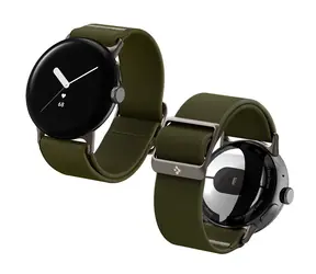 Spigen Lite Fit řemínek pro Google Pixel Watch/Watch 2 zelená