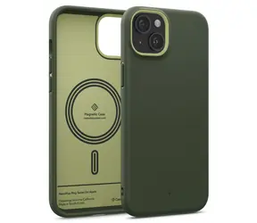 Spigen Caseology Nano Pop Magsafe ochranný kryt pro Apple iPhone 15 zelená