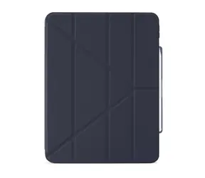 Pipetto Origami No3 Pencil Case Ochranný kryt pro Apple iPad Air 13 (2024) tmavě modrá