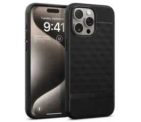 Spigen Caseology Parallax MagSafe ochranný kryt pro Apple iPhone 15 Pro černá