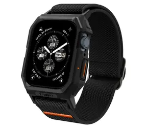 Spigen Lite Fit Pro ochranný kryt s řemínkem pro Apple Watch Series 45mm & 44mm černá