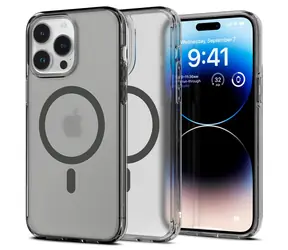 Spigen Ultra Hybrid MagSafe ochranný kryt pro Apple iPhone 14 Pro Max (Frost Black) černá