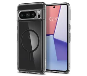Spigen Ultra Hybrid OneTap Metal Ring MagSafe ochranný kryt pro Google Pixel 8 Pro černá