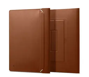 Spigen Valentinus S Laptop Sleeve pouzdro pro MacBook Pro 14" hnědá