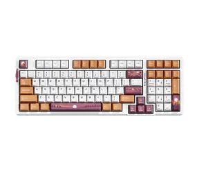VGN V98 Pro Berry Ice Cream - Twilight / Bezdrátová herní klávesnice / mechanická / 2.4GHz + Bluetooth / US Layout