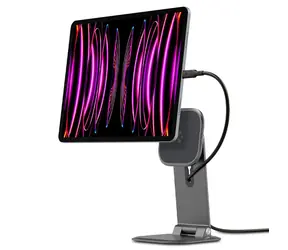 Spigen OneTap Easel Magnet stojánek pro tablet šedá