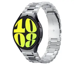 Spigen Modern Fit 316L nerezový řemínek pro Samsung Galaxy Watch 7 44 & 40 mm stříbrná