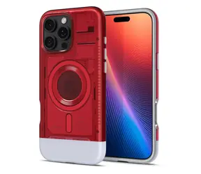 Spigen Classic C1 MagSafe kryt pro Apple iPhone 16 Pro červená