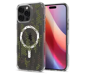 Spigen Ultra Hybrid MagSafe ochranný kryt pro Apple iPhone 16 Pro Max digital camo