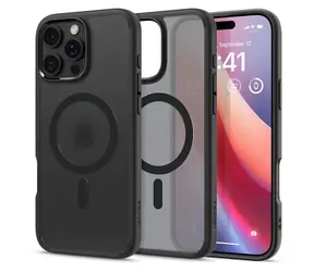 Spigen Ultra Hybrid MagSafe ochranný kryt pro Apple iPhone 16 Pro Max frost black