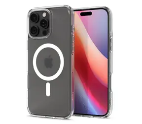 Spigen Ultra Hybrid MagSafe ochranný kryt pro Apple iPhone 16 Pro frost clear