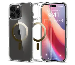 Spigen Ultra Hybrid MagSafe ochranný kryt pro Apple iPhone 16 Pro Max zlatá