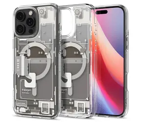 Spigen Ultra Hybrid MagSafe ochranný kryt pro Apple iPhone 16 Pro Max zero one natural titanium