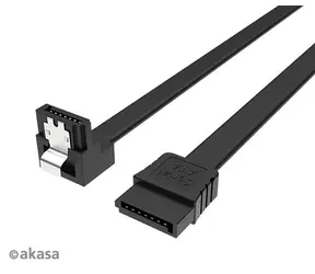 Akasa AK-CBSA09-05BK SATA 3 kabel pravoúhlý 50 cm černá