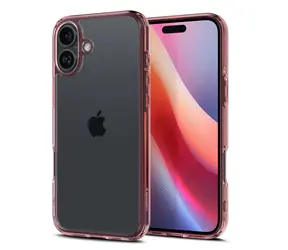 Spigen Ultra Hybrid ochranný kryt pro Apple iPhone 16 rose crystal