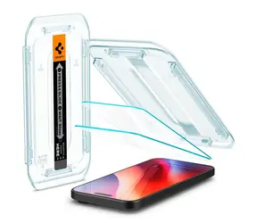 Spigen Glass tR EZ Fit 2 Pack ochranné sklo pro Apple iPhone 16 Pro Max čirá
