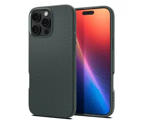 Spigen Liquid Air ochranný kryt pro Apple iPhone 16 Pro zelená