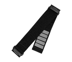 FIXED Nylonový řemínek Nylon Sporty Strap pro Garmin QuickFit 22mm černý