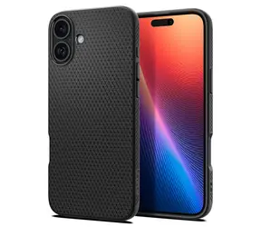 Spigen Liquid Air ochranný kryt pro Apple iPhone 16 Plus černá