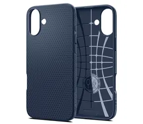 Spigen Liquid Air ochranný kryt pro Apple iPhone 16 Plus modrá
