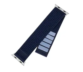 FIXED Nylonový řemínek Nylon Sporty Strap pro Apple Watch Ultra 49mm tmavě modrý